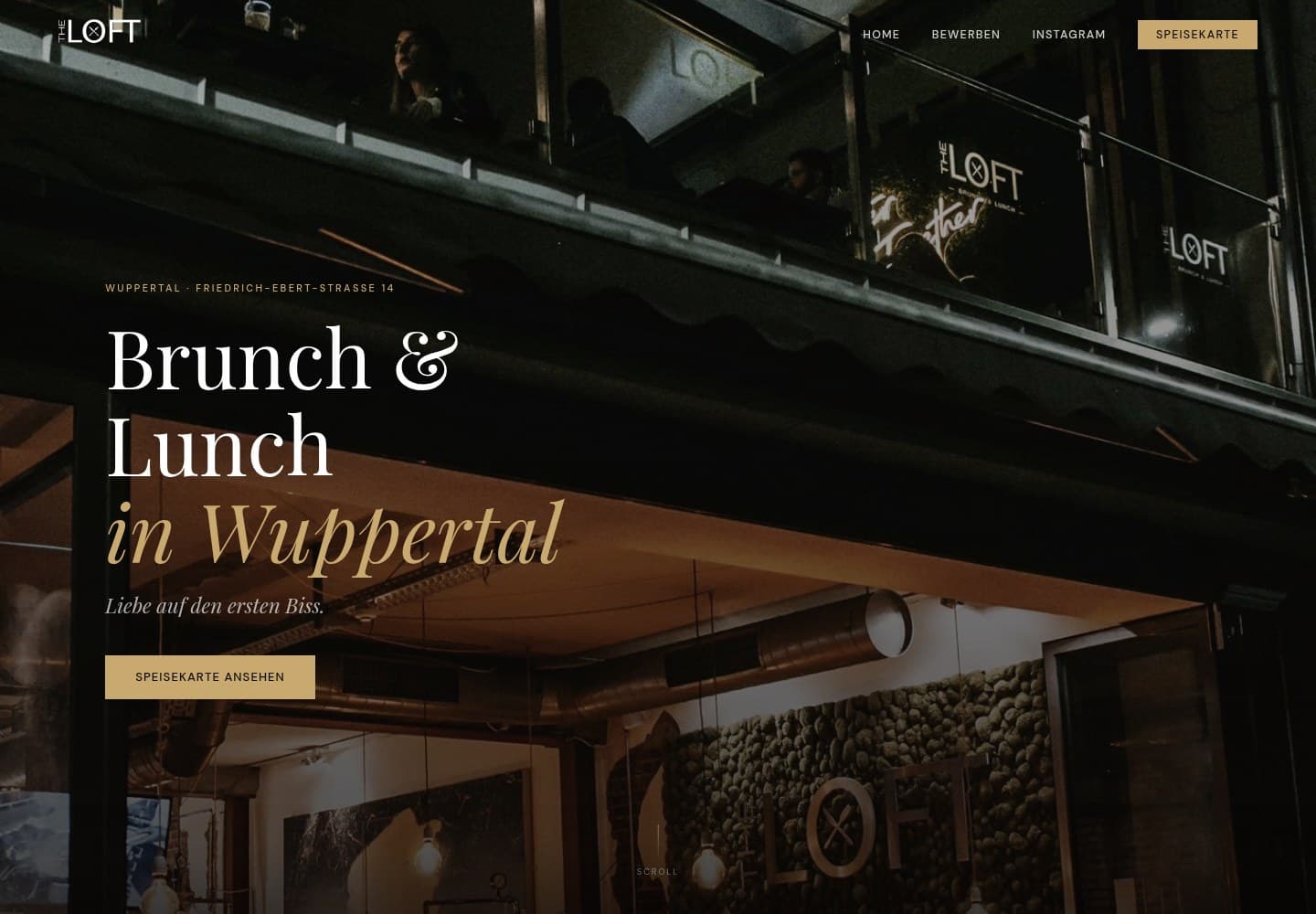 Startseite von The Loft Brunch and Lunch in Wuppertal